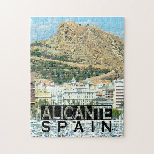 Alicante Legpuzzel (Verticaal)