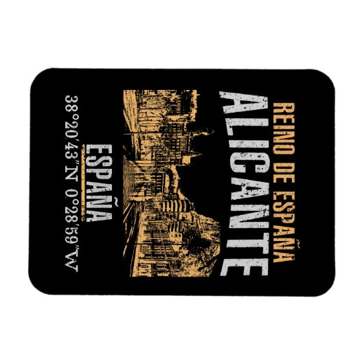 Alicante Magneet (Horizontaal)