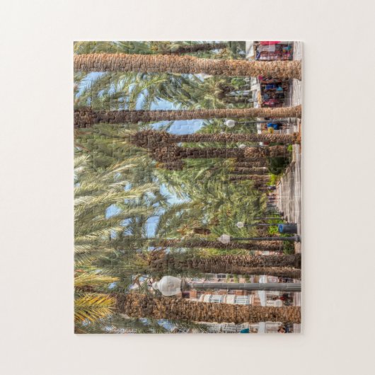 Alicante-markt Legpuzzel (Verticaal)