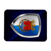 Alicante Metallic Emblem Magneet (Horizontaal)