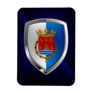 Alicante Metallic Emblem Magneet
