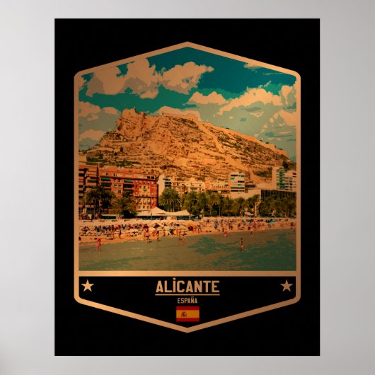 Alicante Poster (Voorkant)