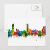 Alicante Spain Skyline Briefkaart (Voorkant / Achterkant)