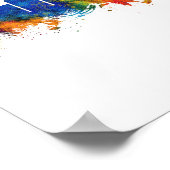 Alicante Spain Skyline Poster (Hoek)