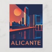 Alicante Spanje Briefkaart (Voorkant)