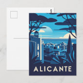 Alicante Spanje Briefkaart (Voorkant / Achterkant)