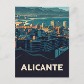 Alicante Spanje Briefkaart (Voorkant)