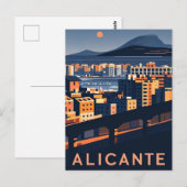 Alicante Spanje Briefkaart (Voorkant / Achterkant)