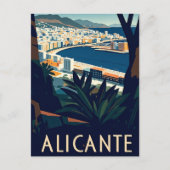 Alicante Spanje Briefkaart (Voorkant)