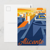 Alicante Spanje Briefkaart (Voorkant / Achterkant)