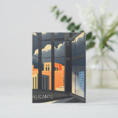 Alicante Spanje Briefkaart (Staand voorkant)