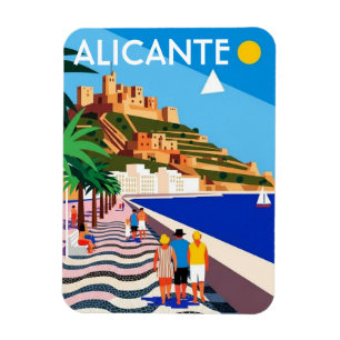 Alicante Spanje Reizen Magneet
