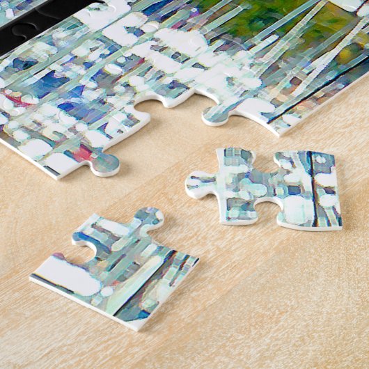 Alicante Square Puzzle Legpuzzel (Zijkant)