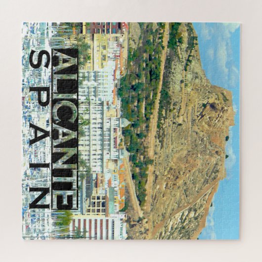 Alicante Square Puzzle Legpuzzel (Horizontaal)