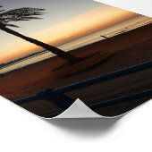 Alicante Sunrise Poster (Hoek)