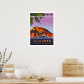 Alicante Travel Poster (Keuken)
