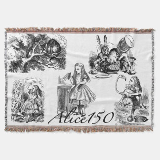 Alice150 Alice in Wonderland 150ste Jubileum Deken