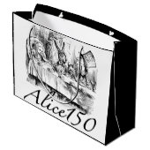 Alice150 Alice in Wonderland 150ste Jubileum Groot Cadeauzakje (Achterkant Gekanteld)