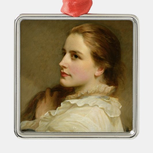 Alice, 1877 metalen ornament (Voorkant)