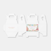 Alice Adventure Wonderland Favor Box Bedankdoosjes (Uitgevouwen)