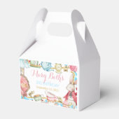 Alice Adventure Wonderland Favor Box Bedankdoosjes (Voorkant Zijde)