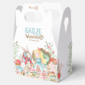Alice Adventures in Woderland Verjaardags Tea Part Bedankdoosjes (Geopend)