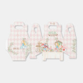 Alice Adventures in Woderland Verjaardags Tea Part Bedankdoosjes (Uitgevouwen)