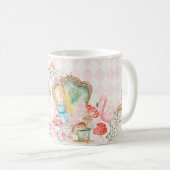 Alice Adventures in Woderland Verjaardags Tea Part Koffiemok (Voorkant rechts)