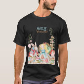 Alice Adventures in Woderland Verjaardags Tea Part T-shirt (Voorkant)