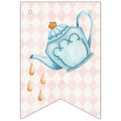 Alice Adventures in Woderland Verjaardags Tea Part Vlaggetjes (Derde vlag)