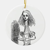 Alice Adventures in Wonderland door Tenniel Keramisch Ornament (Voorkant)