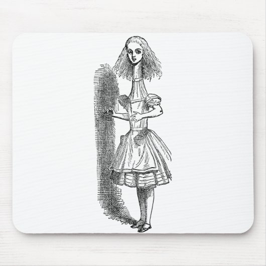 Alice Adventures in Wonderland door Tenniel Muismat (Voorkant)