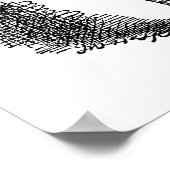 Alice Adventures in Wonderland door Tenniel Poster (Hoek)