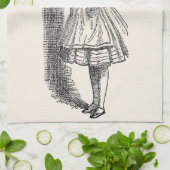 Alice Adventures in Wonderland door Tenniel Theedoek (Gevouwen)