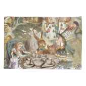Alice Adventures in Wonderland Mad Tea Party Kussensloop (Achterkant)