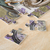 Alice Adventures in Wonderland Mad Tea Party Legpuzzel (Zijkant)