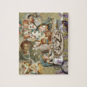 Alice Adventures in Wonderland Mad Tea Party Legpuzzel (Verticaal)