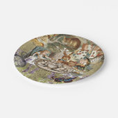 Alice Adventures in Wonderland Mad Tea Party Papieren Bordje (Gekanteld)