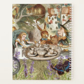 Alice Adventures in Wonderland Mad Tea Party Planner (Achterkant)