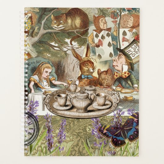 Alice Adventures in Wonderland Mad Tea Party Planner (Voorkant)