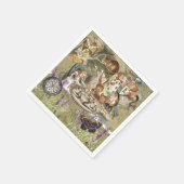 Alice Adventures in Wonderland Mad Tea Party Servet (Hoek)