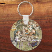 Alice Adventures in Wonderland Mad Tea Party Sleutelhanger (Voorkant)
