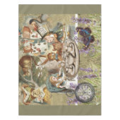 Alice Adventures in Wonderland Mad Tea Party Tafelkleed (Voorkant)