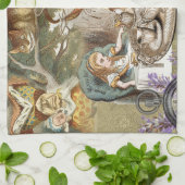 Alice Adventures in Wonderland Mad Tea Party Theedoek (Gevouwen)