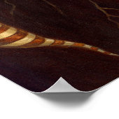 Alice afbuigende alice in wonderland Art Print (Hoek)