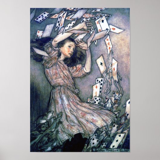 Alice Against the Kaarten Poster (Voorkant)