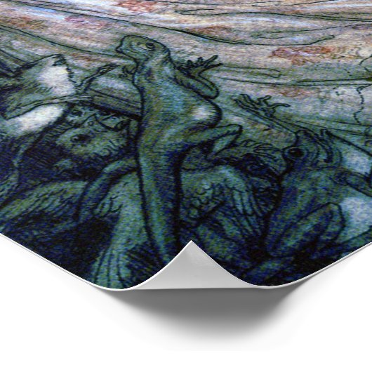 Alice Against the Kaarten Poster (Hoek)