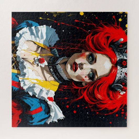 Alice als de Rode Koningin Legpuzzel (Horizontaal)