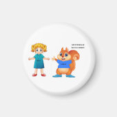 Alice and Aurovy Theme Magneet (Voorkant)