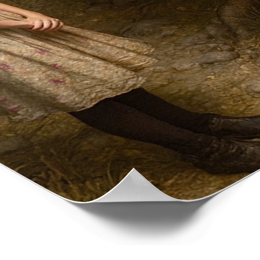 Alice And Hookah Smoking Caterpillar Poster (Hoek)